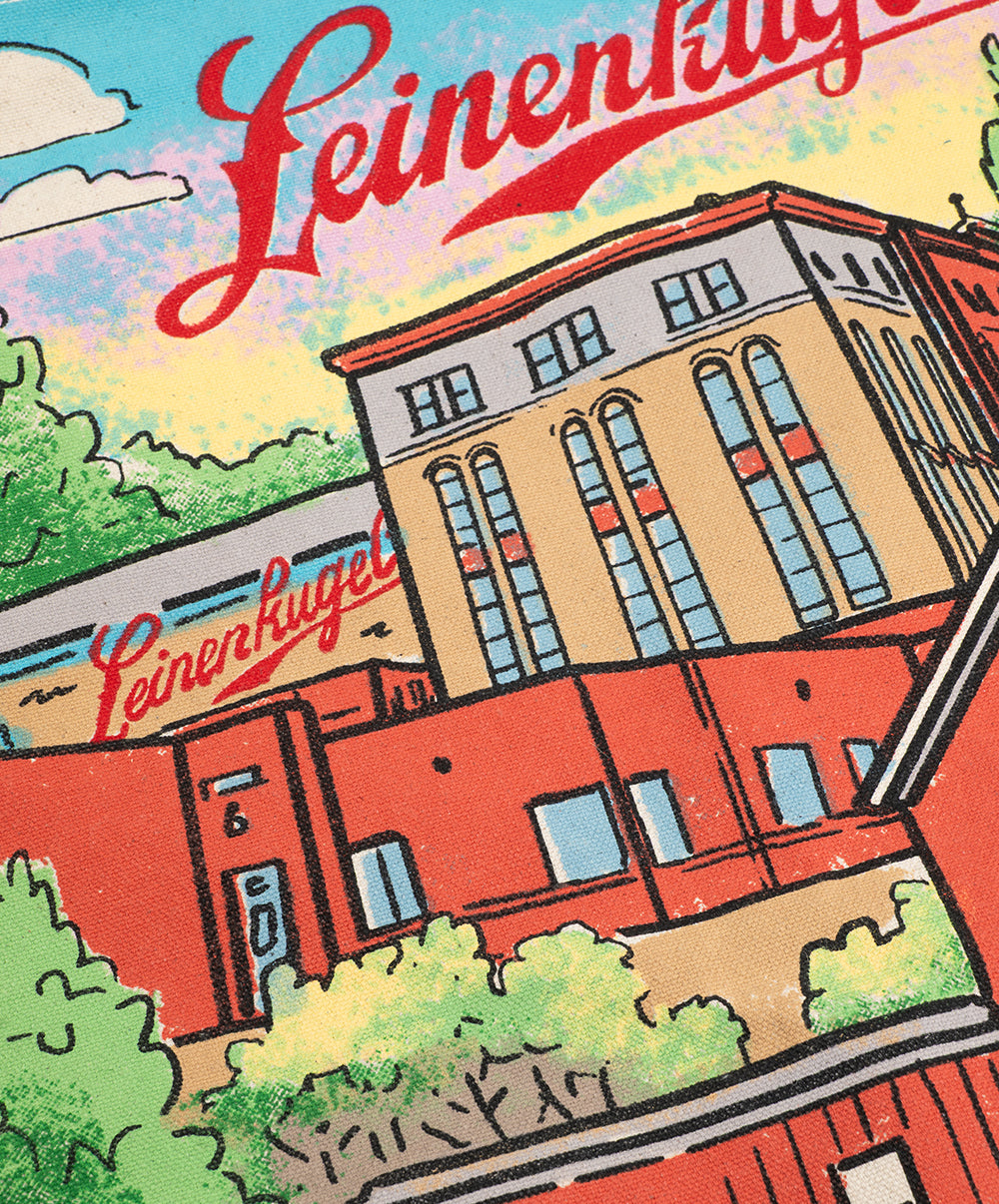 BREWERY SCENE TOTE BAG