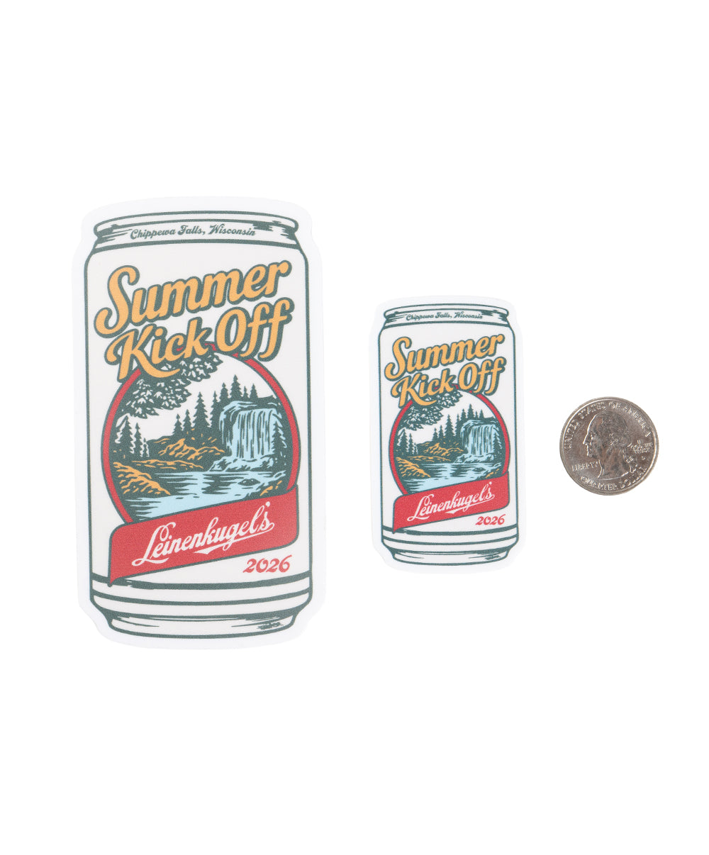 2026 Summer Kick Off Mini Sticker