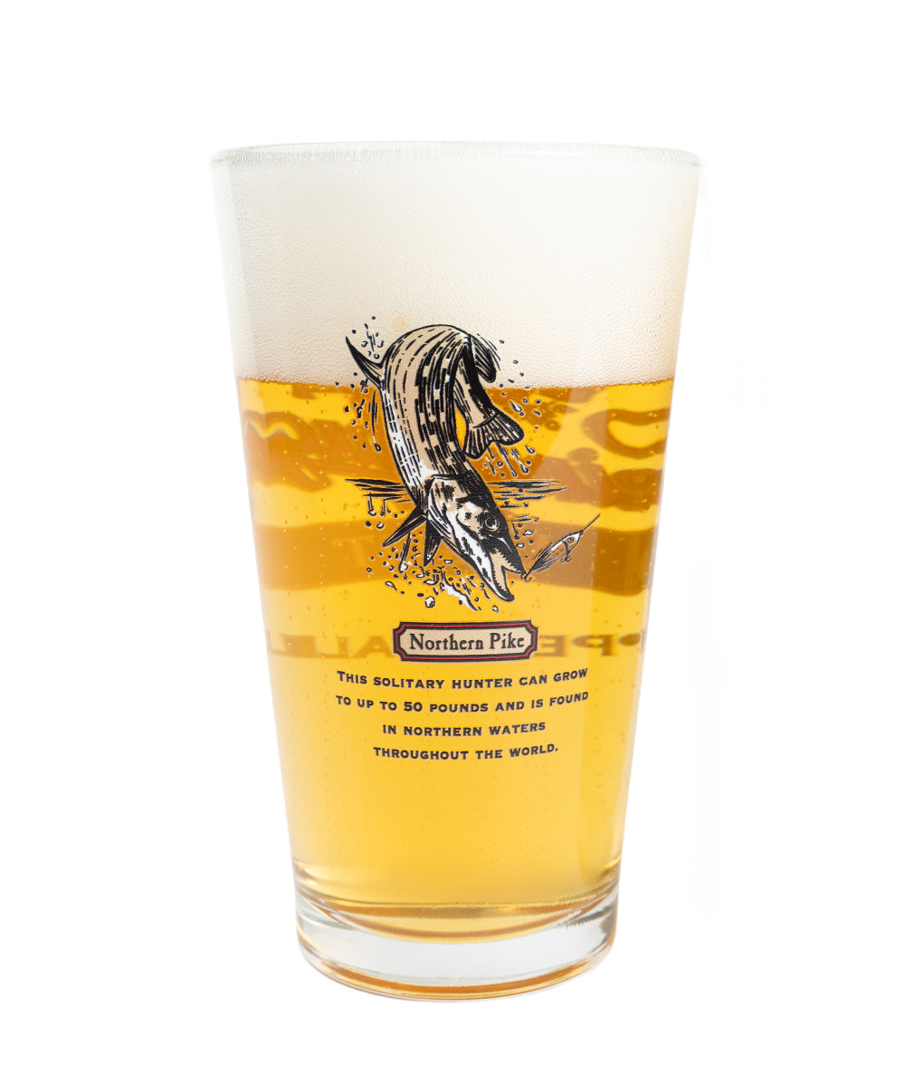 Fishing Pint Glass 4-Pack