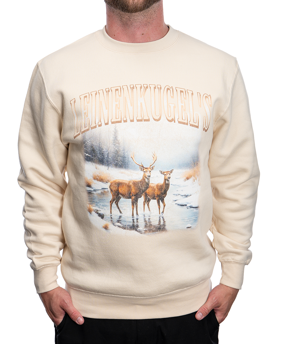 Leinies Vintage Deer Crew