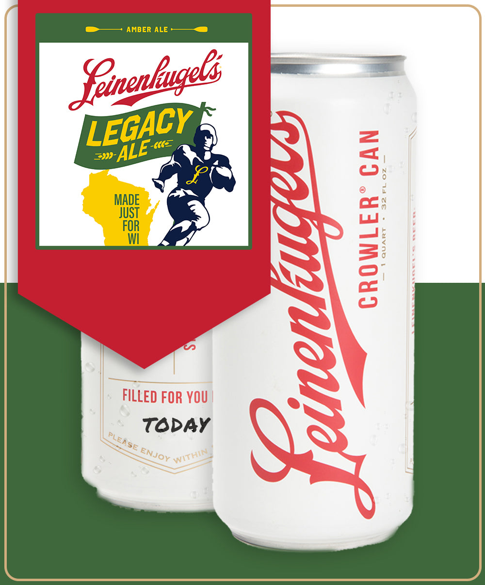 LEGACY ALE CROWLER CAN – Leinie Lodge