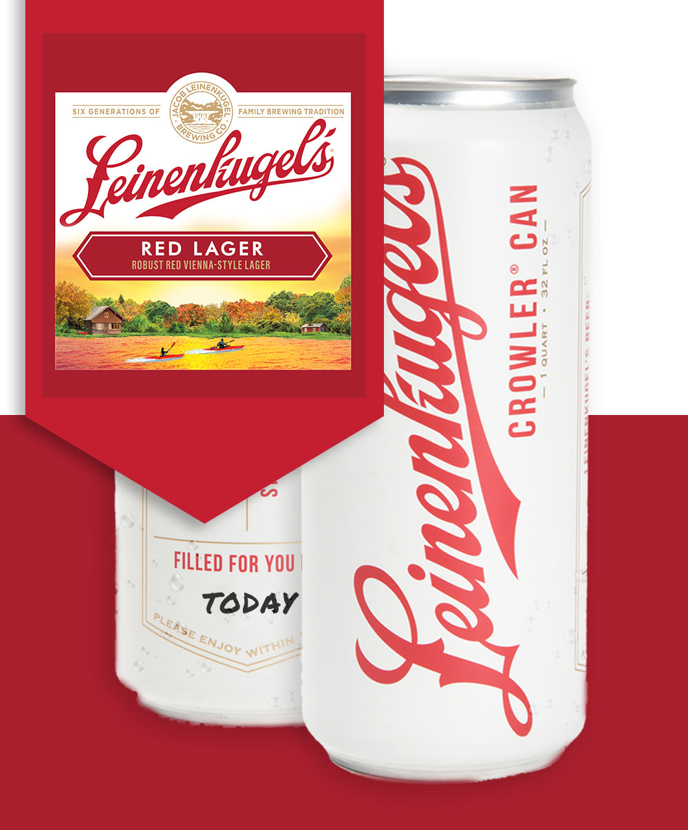 RED LAGER CROWLER