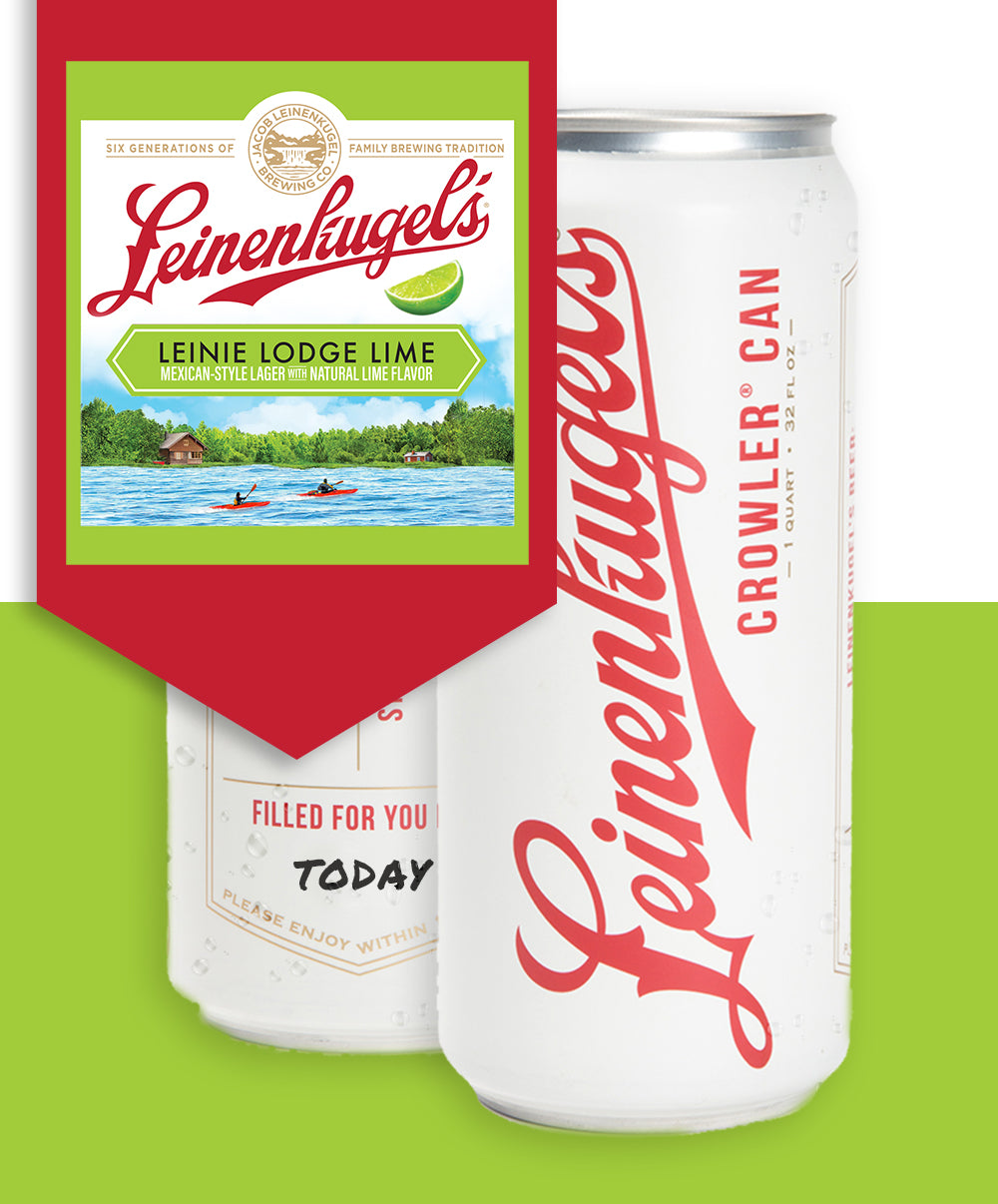 Leinie Lodge Lime Crowler Can – Leinie Lodge