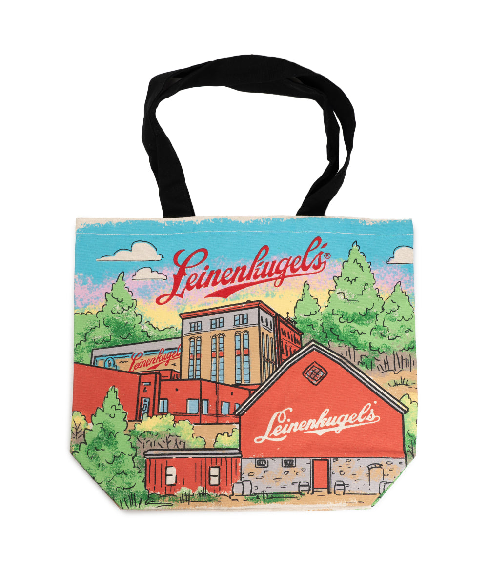 BREWERY SCENE TOTE BAG