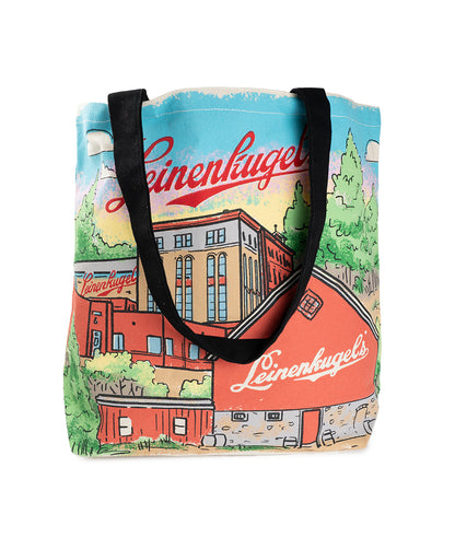 BREWERY SCENE TOTE BAG