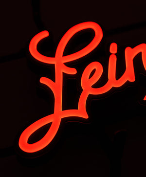 FAUX NEON SIGN