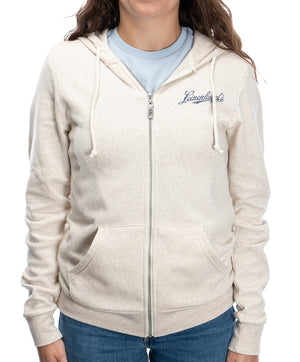 LADIES STAN OATMEAL HOODIE