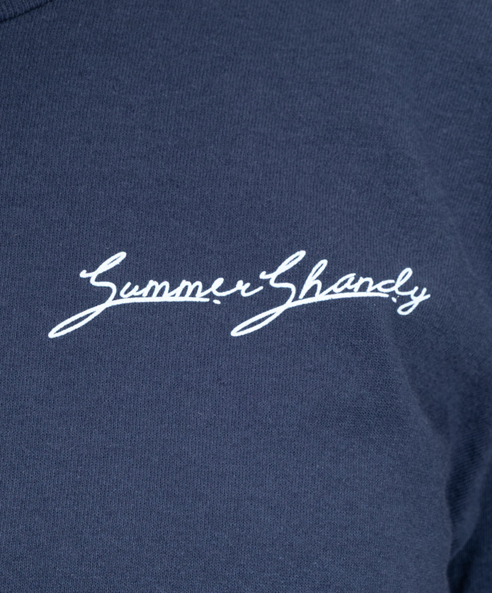 Ladies Navy Shandy Tee