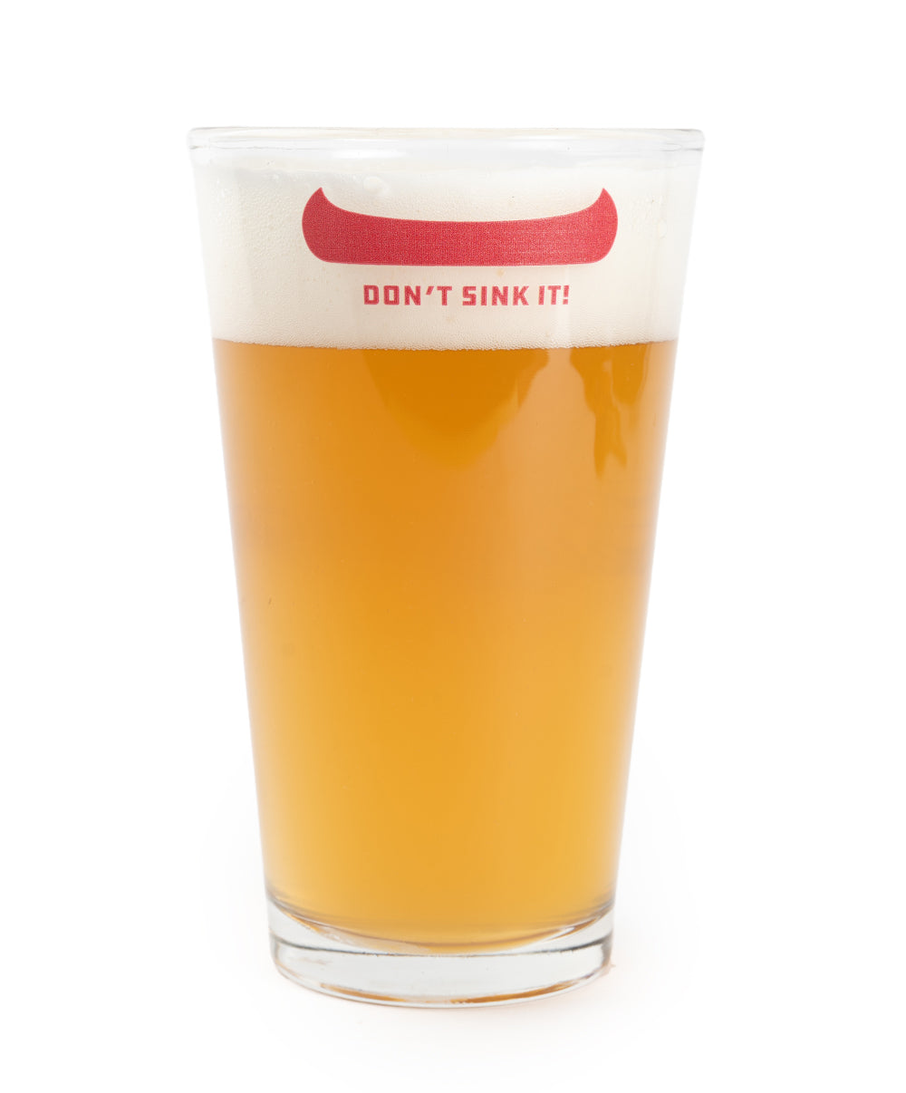 FLOAT THE CANOE PINT GLASS