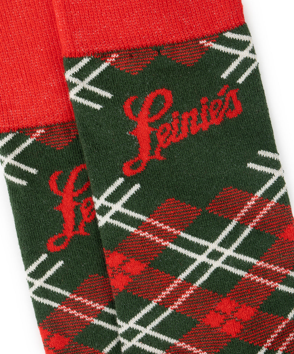 LEINIES PLAID SOCK