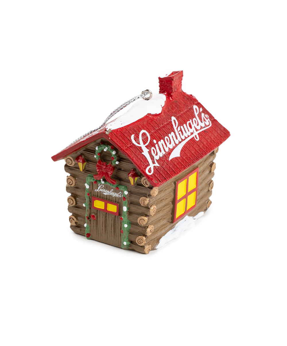 Lodge Log Cabin Ornament