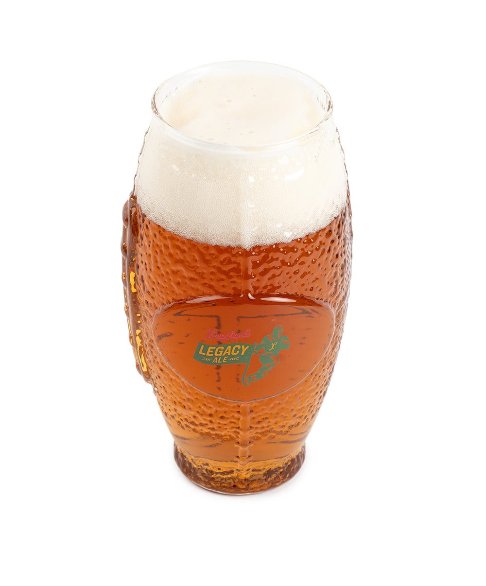 23 oz Football Glass
