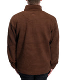 Espresso Fleece Qtr Zip