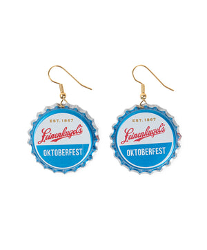 BOTTLE CAP EARRINGS OKTOBERFEST