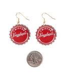 BOTTLE CAP EARRINGS ORIGINAL