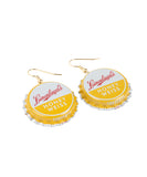 BOTTLE CAP EARRINGS HONEY WEISS