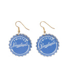 BOTTLE CAP EARRINGS LEINIE LIGHT