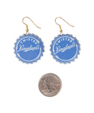 BOTTLE CAP EARRINGS LEINIE LIGHT