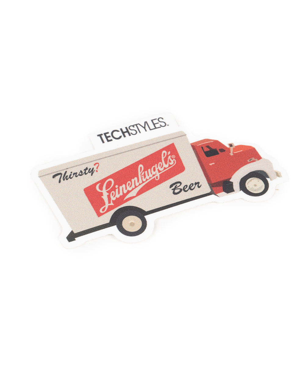 MINI BEER TRUCK STICKER