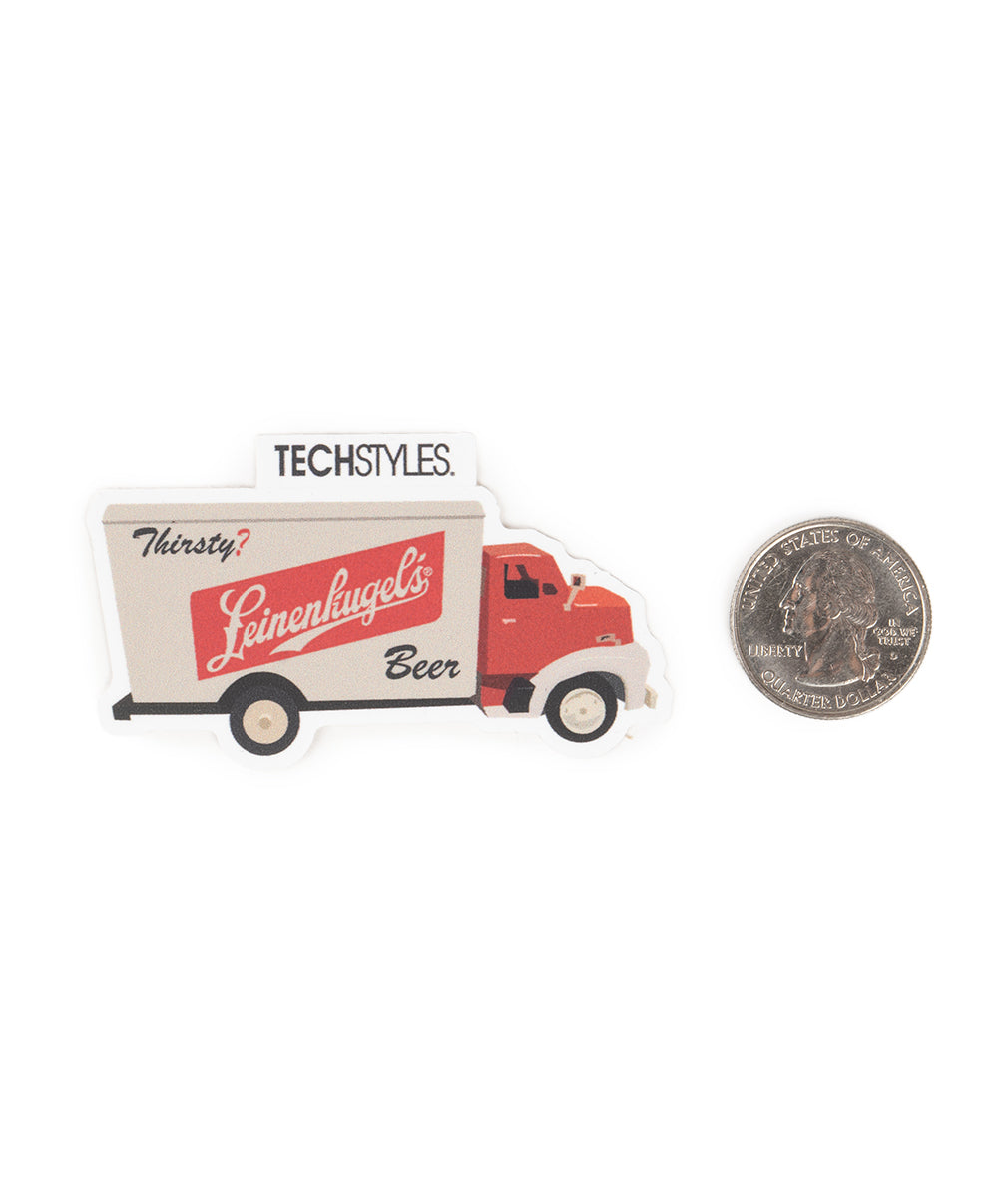 MINI BEER TRUCK STICKER
