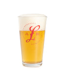 CLEAR BREWING PINT GLASS