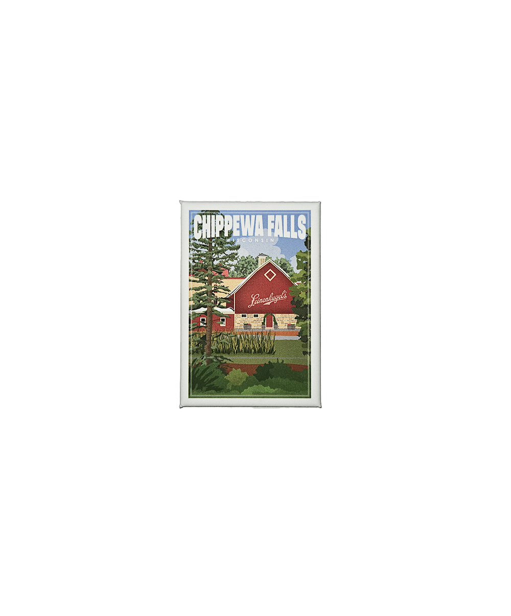 2X3 BARN MATTE MAGNET