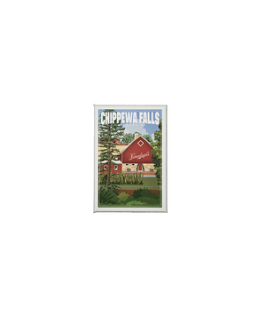 2X3 BARN MATTE MAGNET