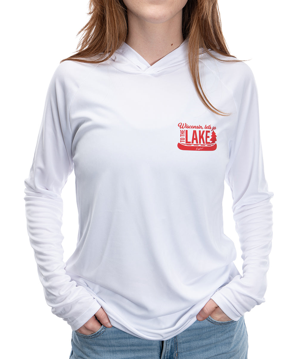 To the Lake LS Hooded Tee