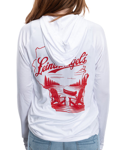 To the Lake LS Hooded Tee