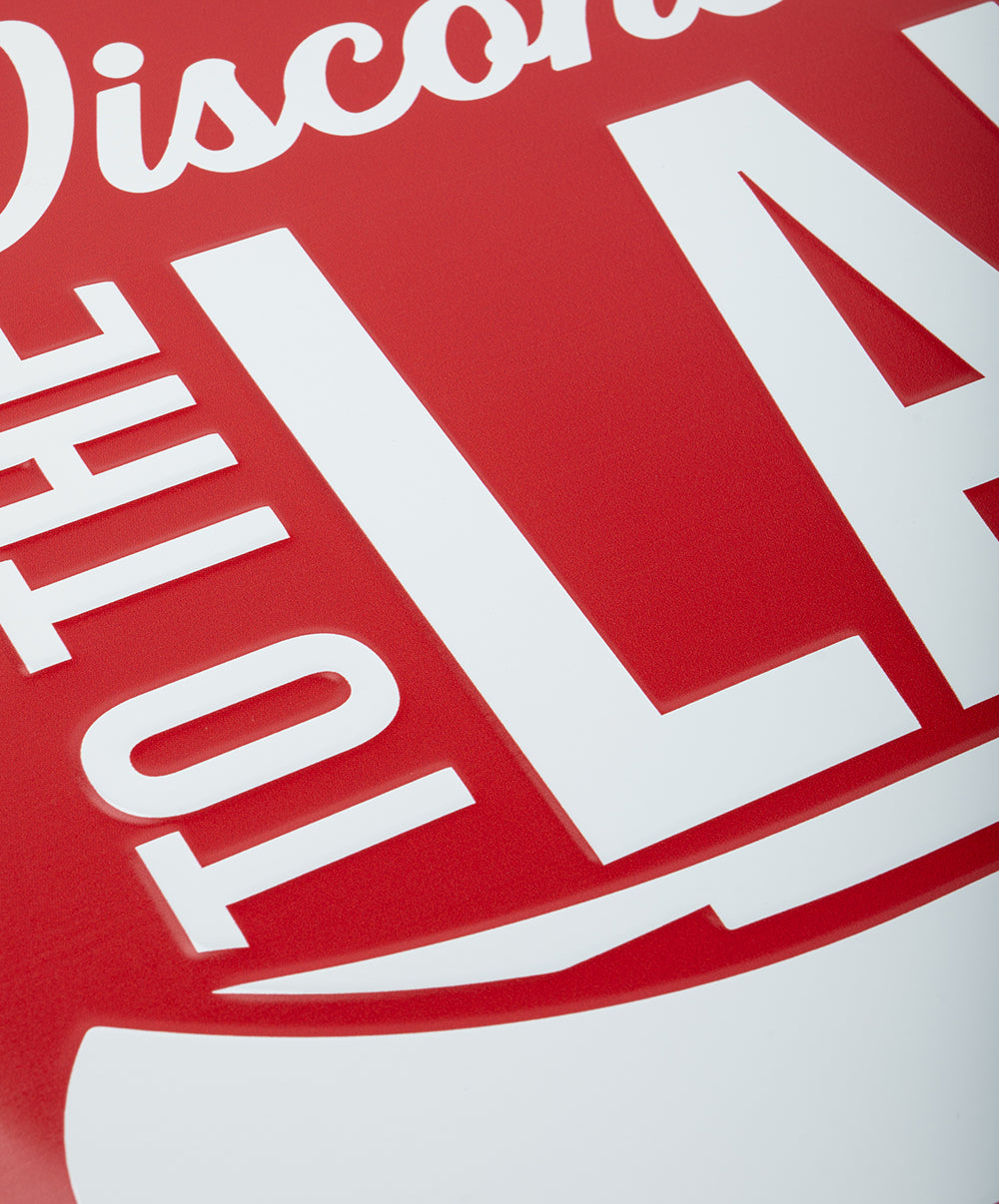 To the Lake Metal Sign