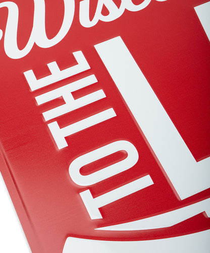 To the Lake Metal Sign