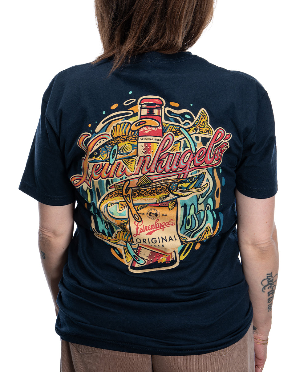 Walleye Bottle Tee