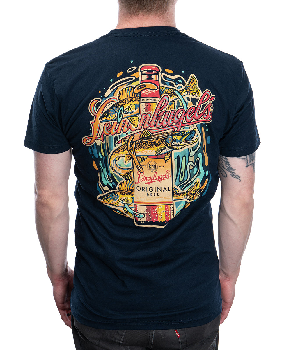 Walleye Bottle Tee