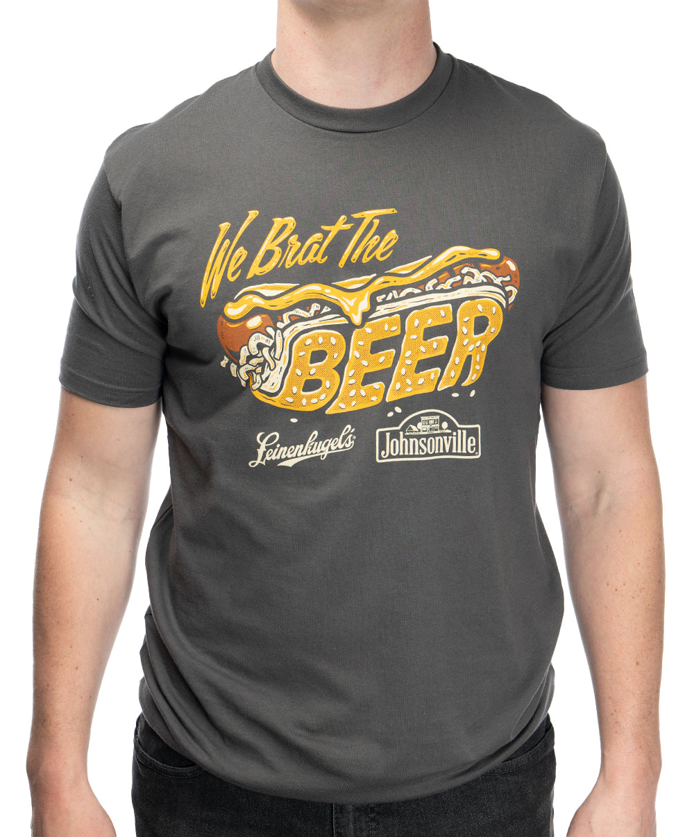 WE BRAT THE BEER TEE