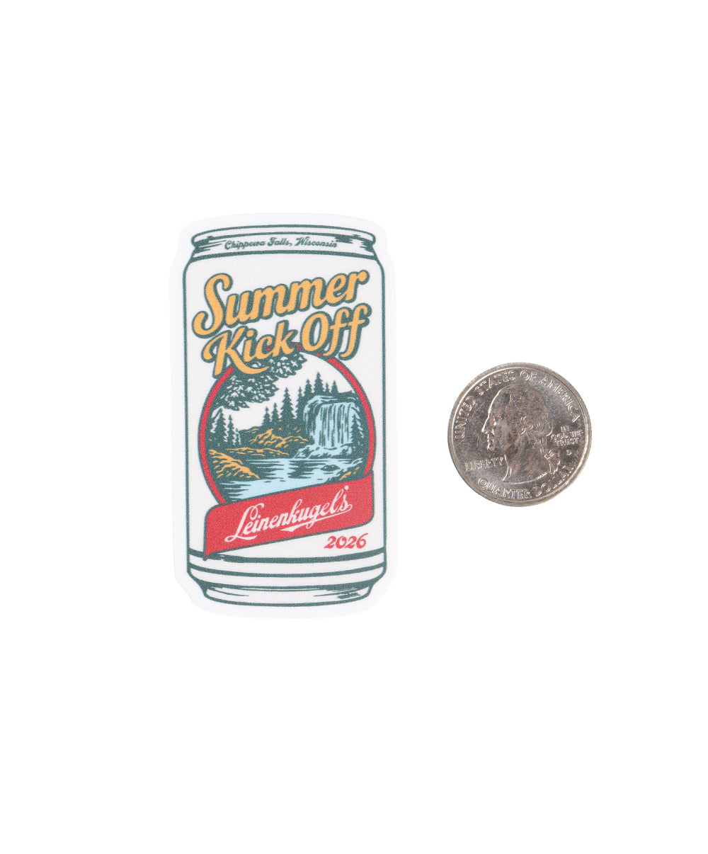 2026 Summer Kick Off Mini Sticker