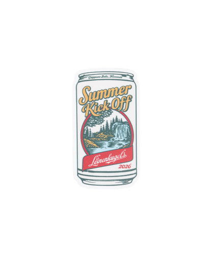 2026 Summer Kick Off Mini Sticker