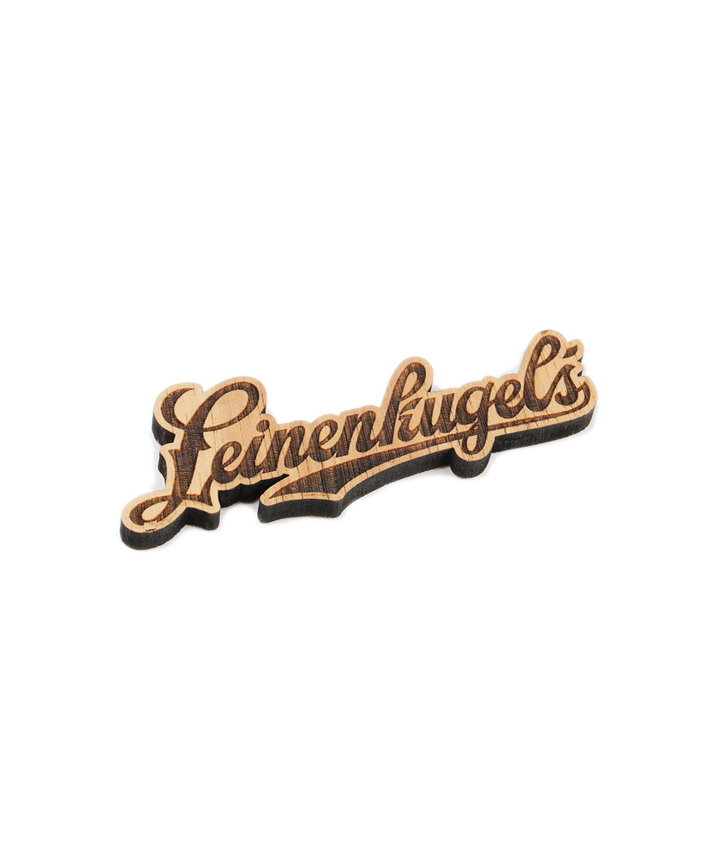 WOOD LEINIES SCRIPT MAGNET