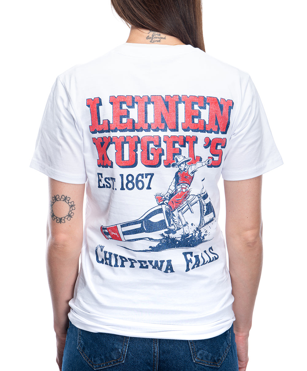 Leinies Bucking Beer Tee