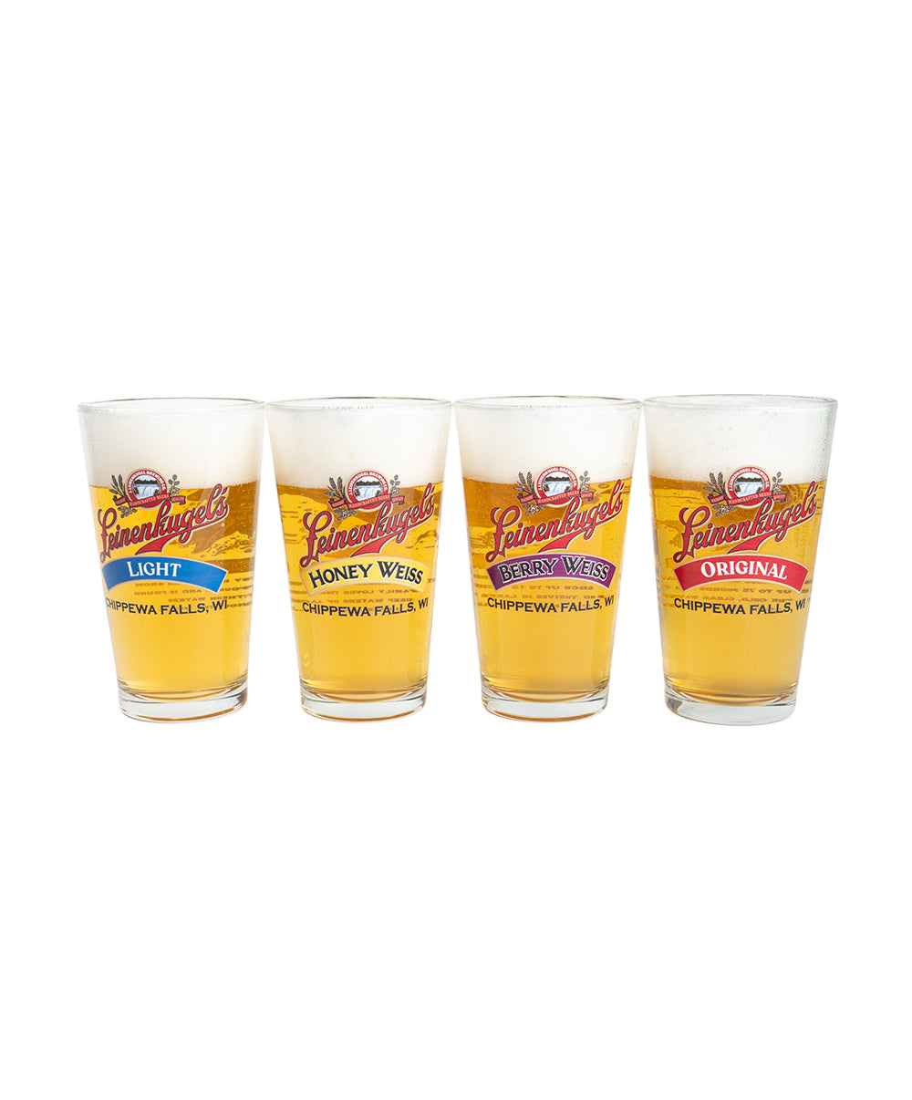 Fishing Pint Glass 4-Pack