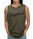 LADIES SCRIPT TANK