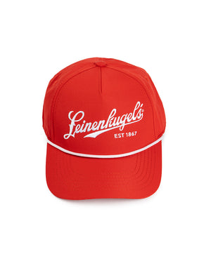 LEINENKUGELS RED CORD HAT