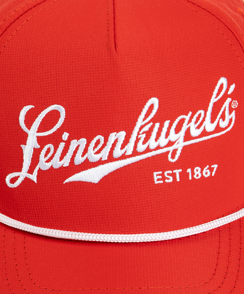 LEINENKUGELS RED CORD HAT