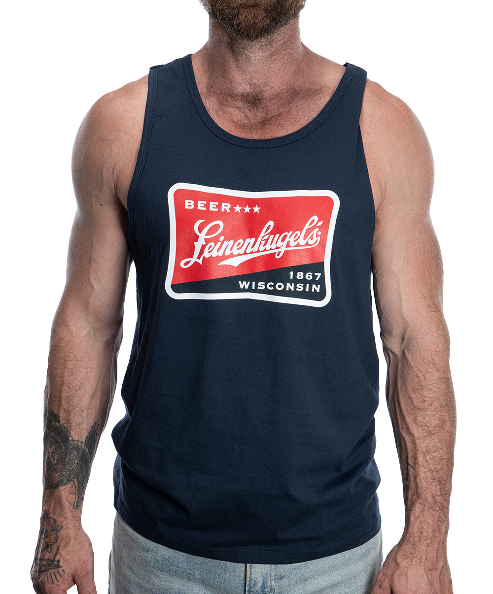 RED WHITE BLUE TANK