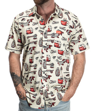 LEINIES OUTDOOR BUTTON UP