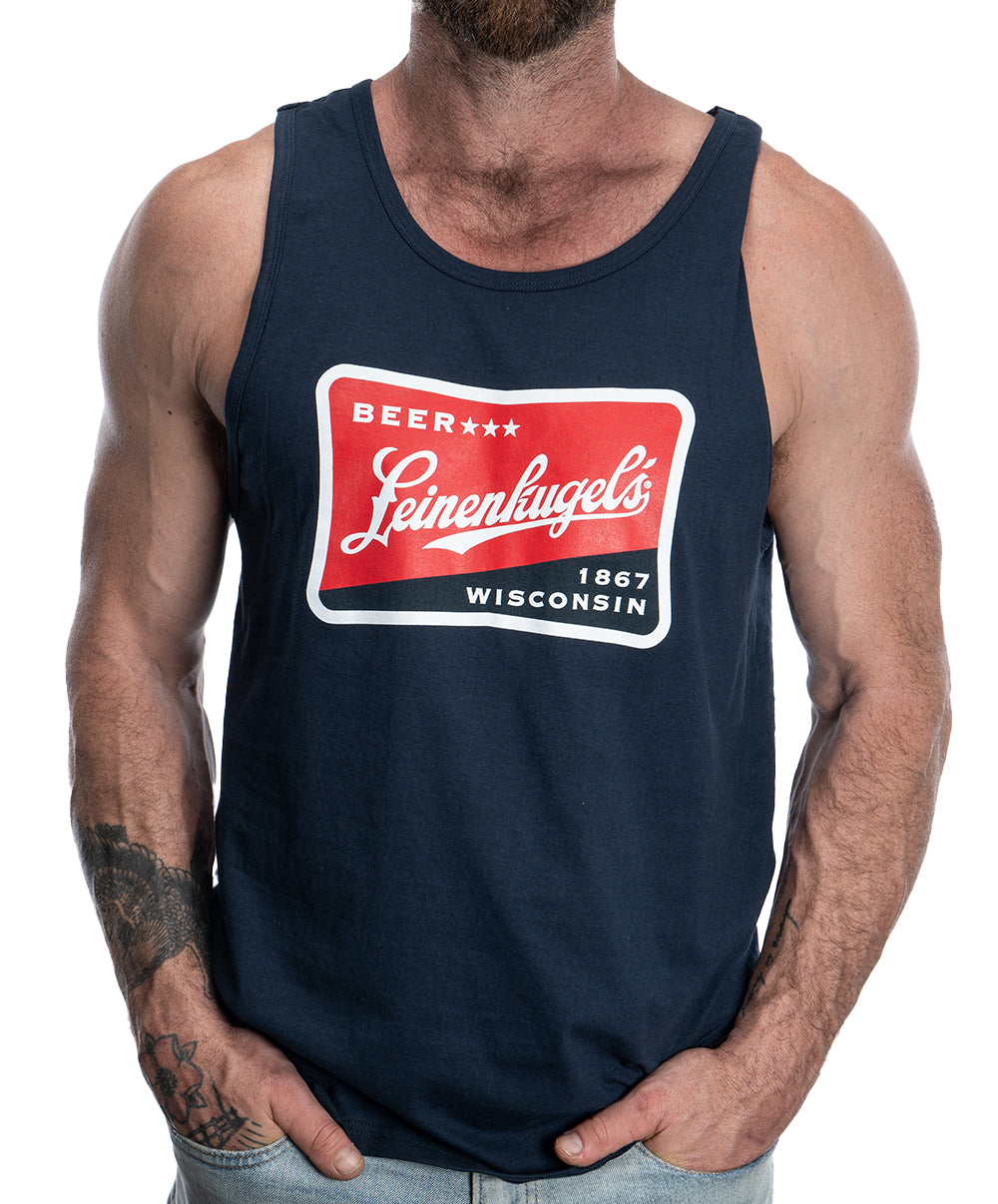 RED WHITE BLUE TANK