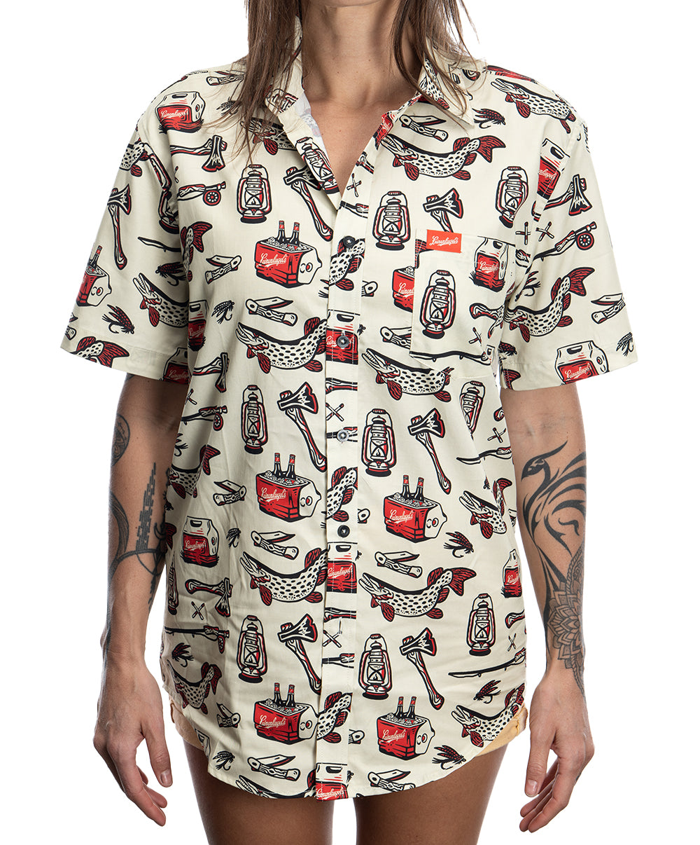 LEINIES OUTDOOR BUTTON UP
