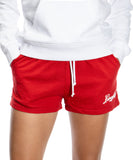 LADIES DANI RED CLASSIC SHORTS