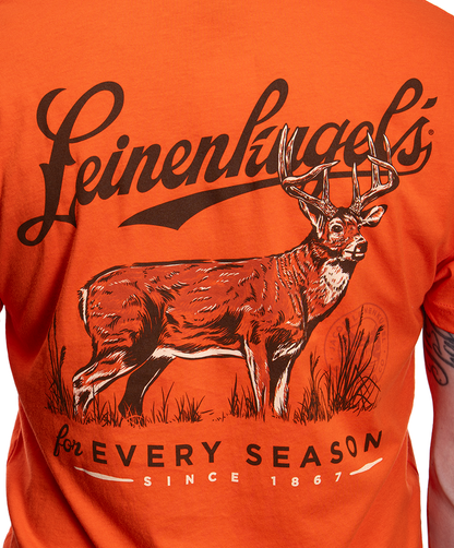Blaze Orange Deer Tee
