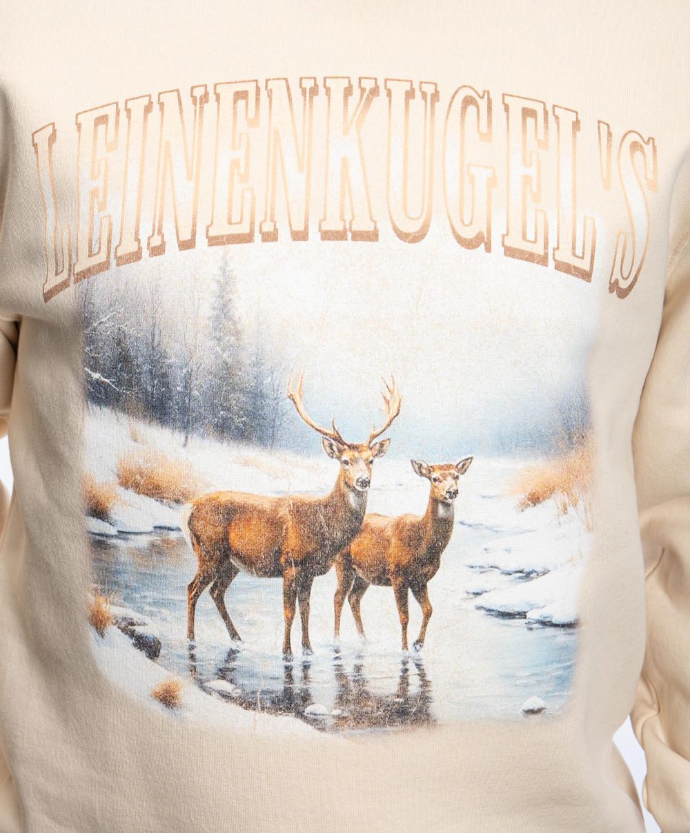 Leinies Vintage Deer Crew
