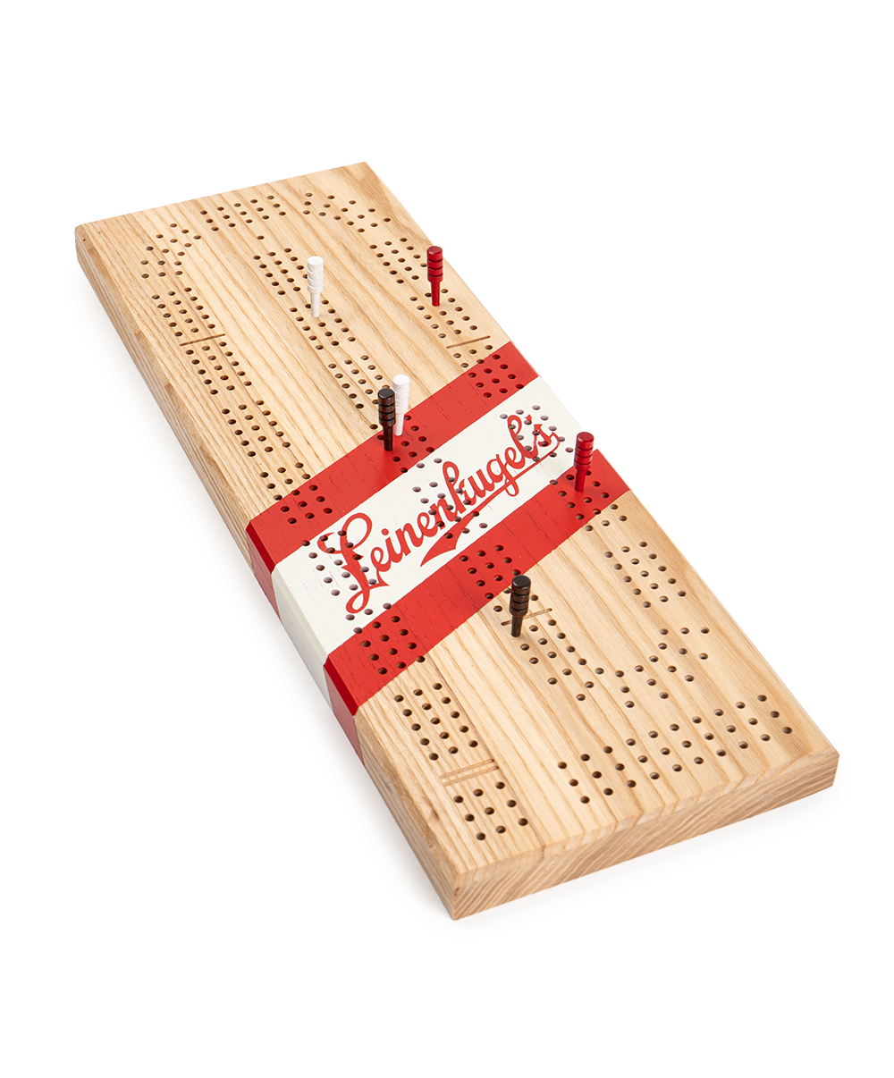 The Original Leinies Cribbage Board